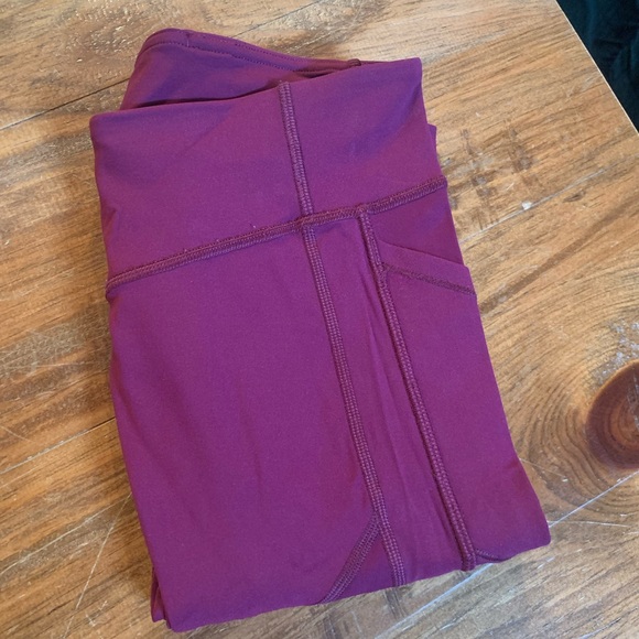 Lululemon All The Right Places Pant II Low Rise 28” Fushia - Picture 2 of 5